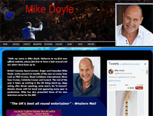 Tablet Screenshot of mikedoyle.co.uk